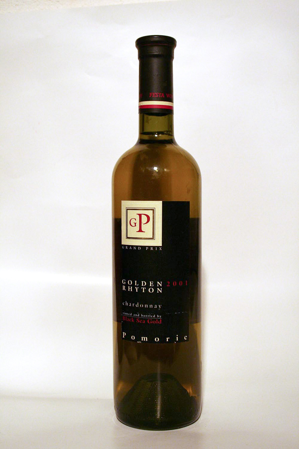 GP Golden Rhyton Chardonnay 2001 - Кликнете на изображението, за да го затворите