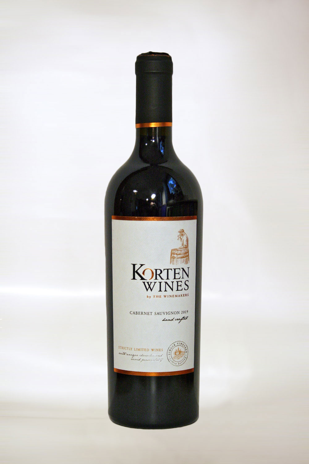 Korten Wines Cabernet Sauvignon Single Barrel 2019 - Кликнете на изображението, за да го затворите