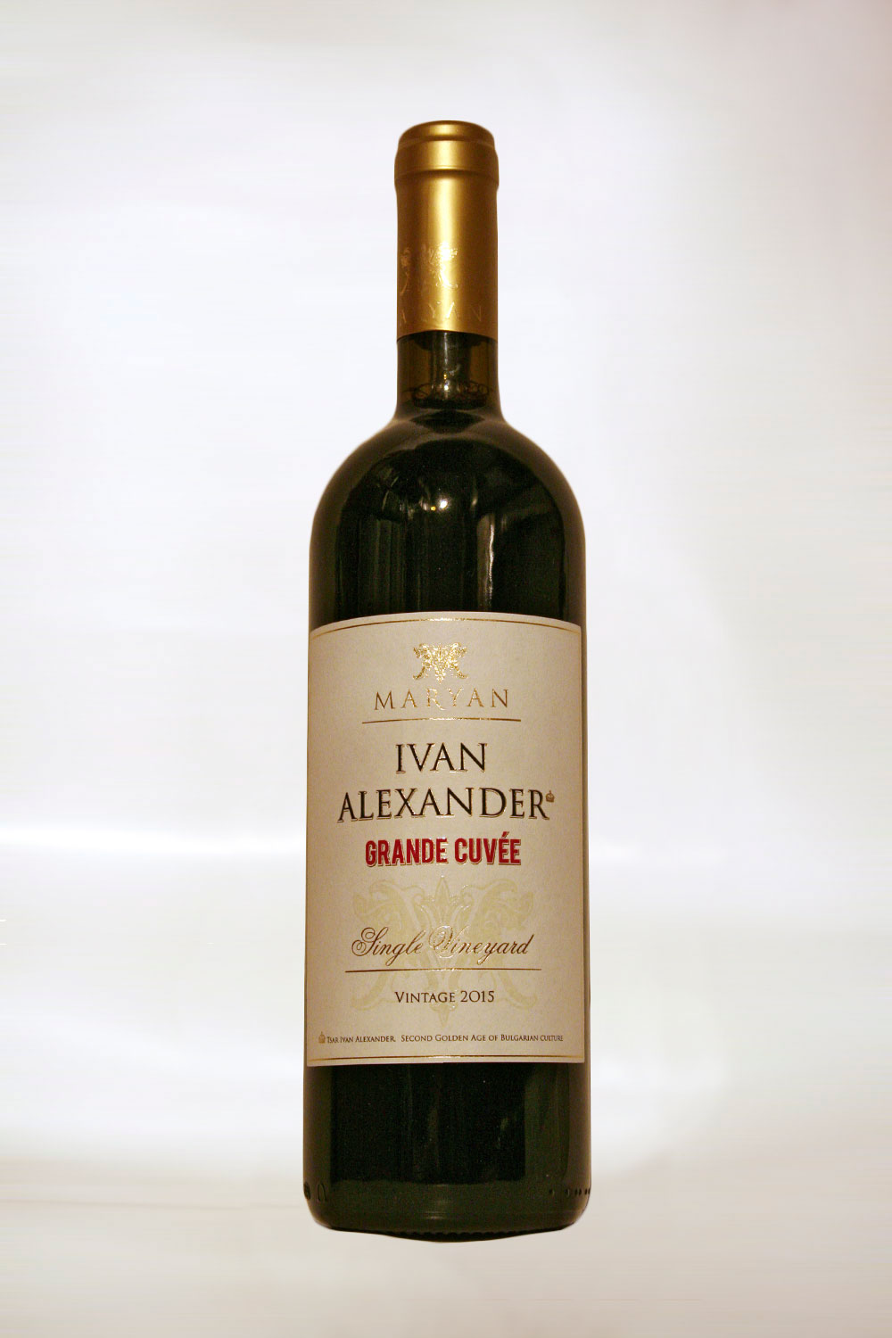 Maryan Ivan Alexander Grande Cuvee Single Vineyard 2015 - Кликнете на изображението, за да го затворите