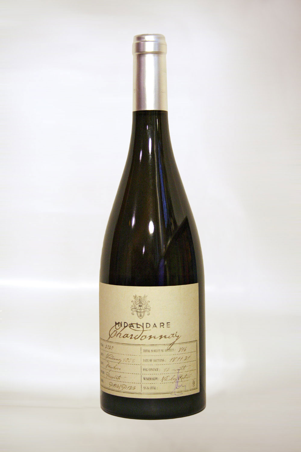 Midalidare Draft Label Chardonnay Prissovete 2020 - Кликнете на изображението, за да го затворите