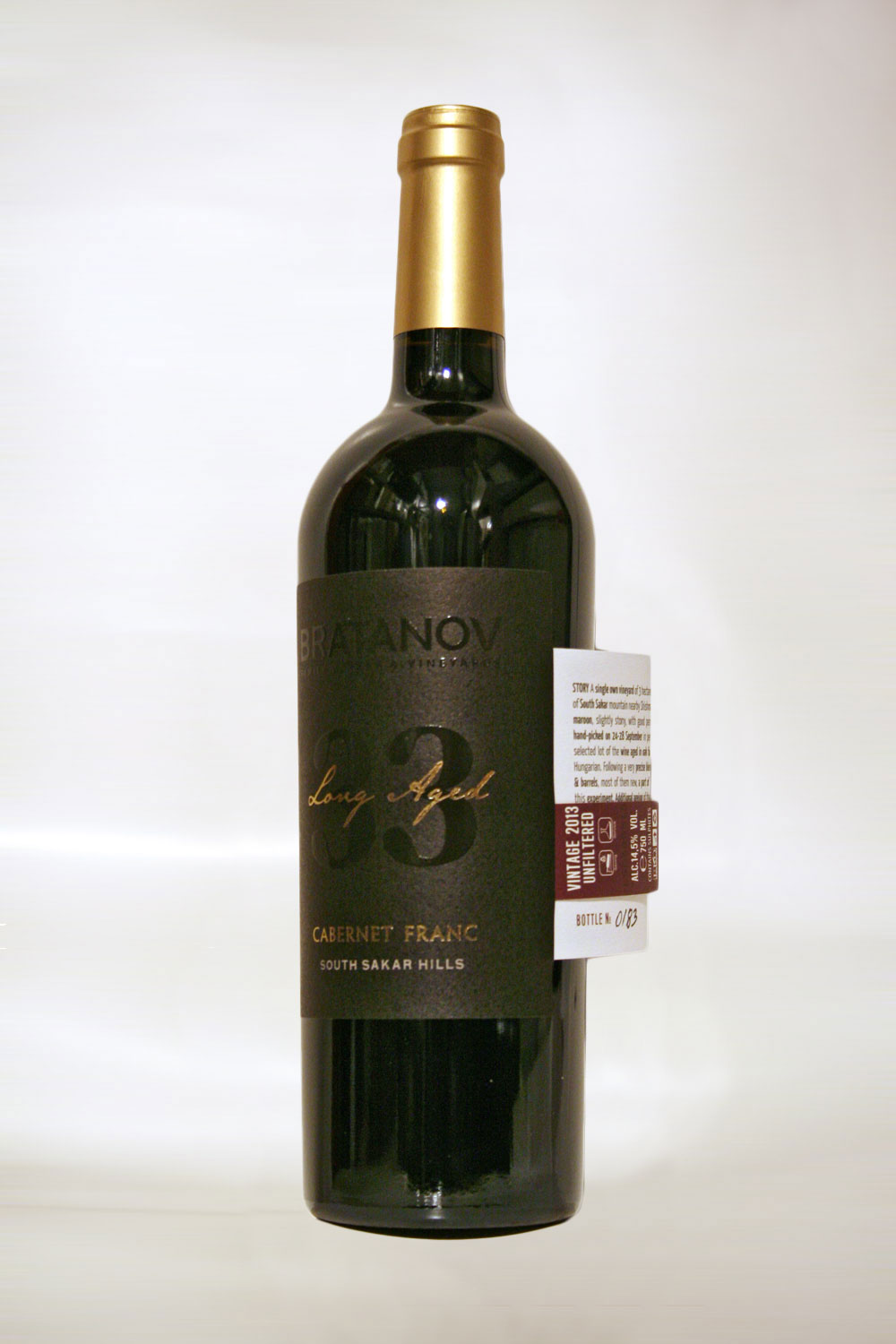 Bratanov 33 Cabernet Franc 2013