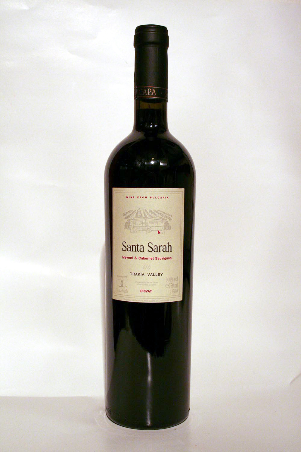 Santa Sarah Privat Mavrud & Cabernet Sauvignon 2005