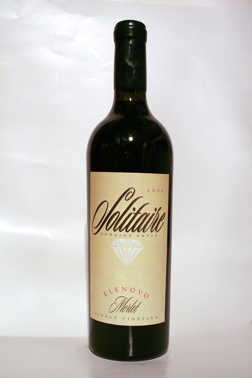 Solitaire Merlot Elenovo 2006 Solitaire Merlot Elenovo 2006
