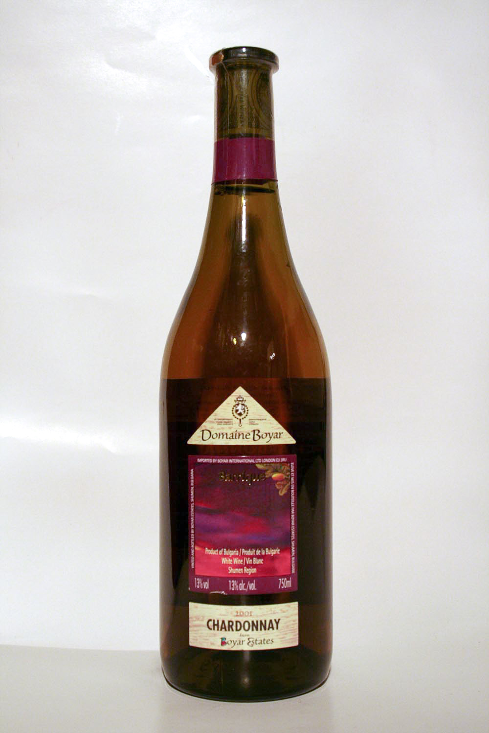 Барик Шардоне 2001 Барик Шардоне 2001
