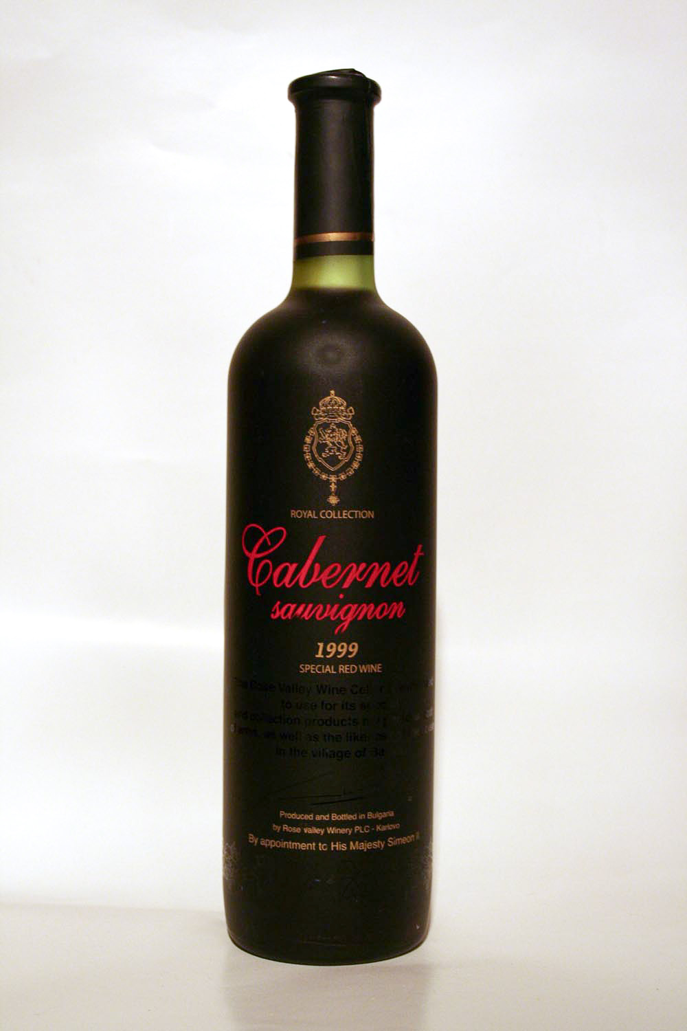 Cabernet Sauvignon Royal collection 1999