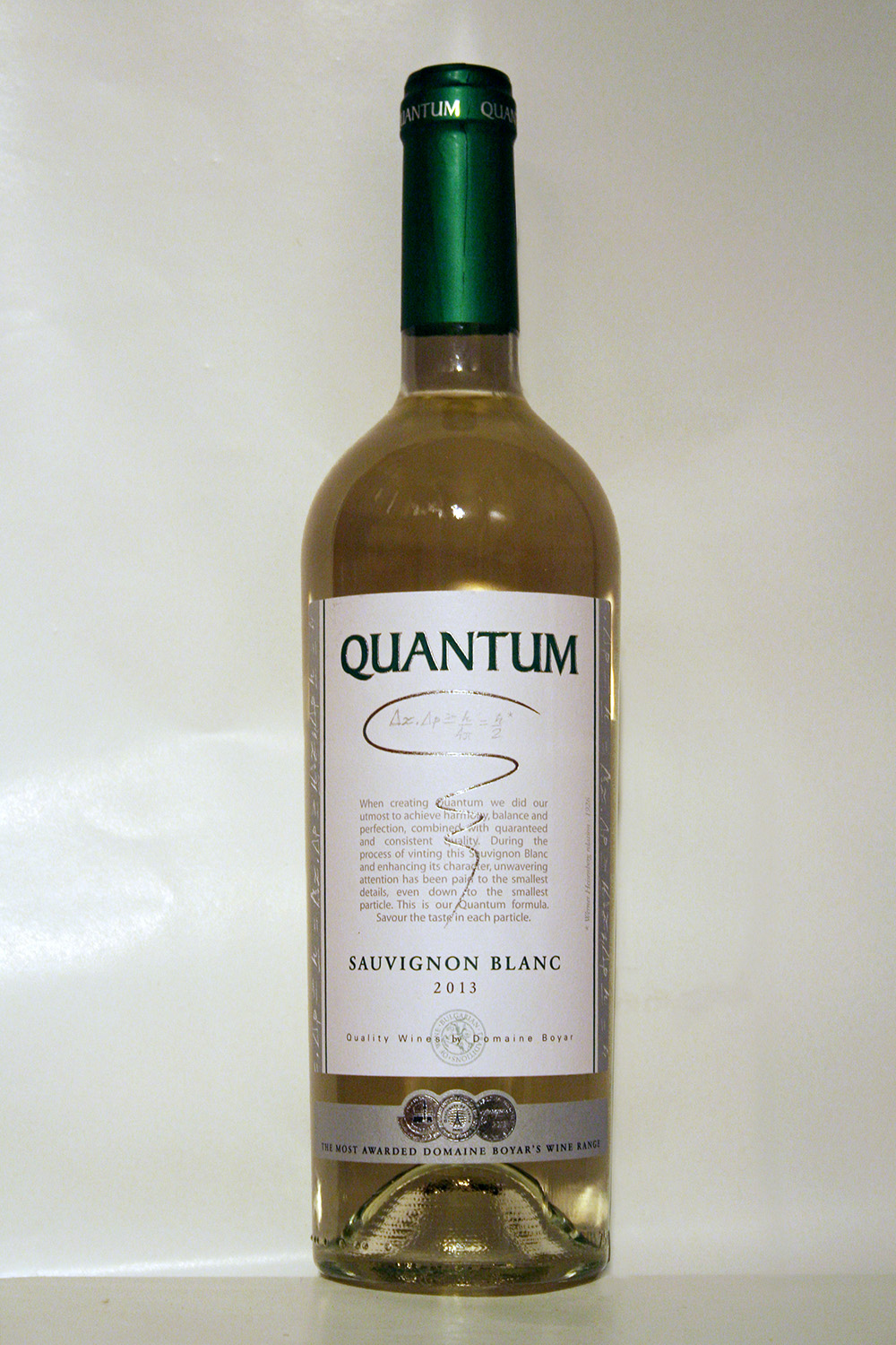 Domaine Boyar Quantum Sauvignon blanc 2013