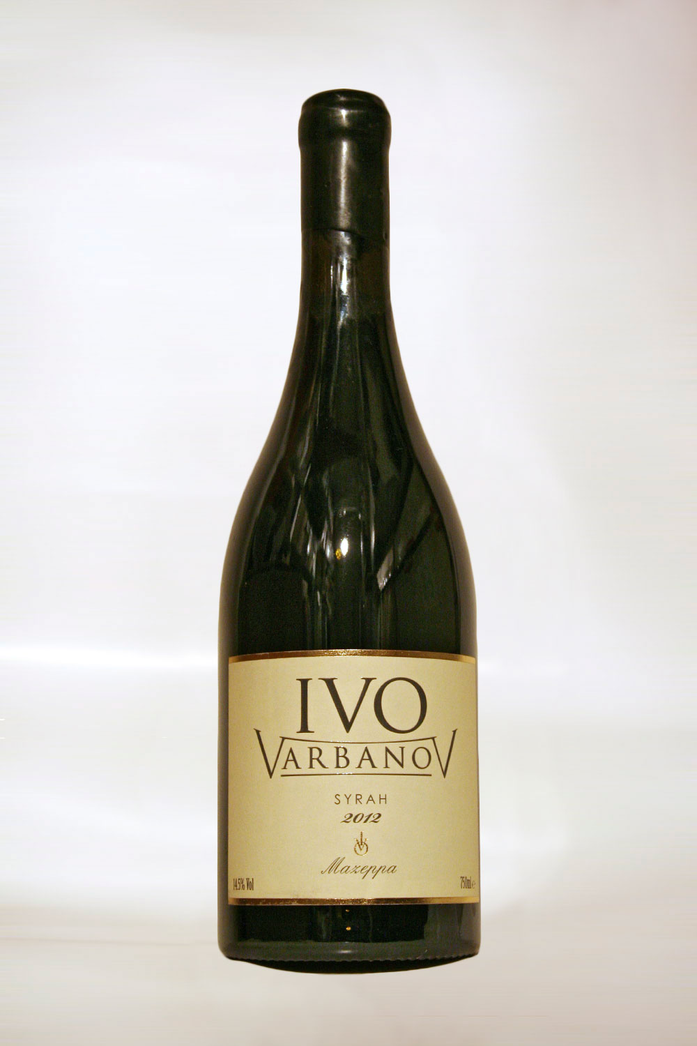 Вино Ivo Varbanov Syrah Mazeppa 2012 - Кликнете на изображението, за да го затворите