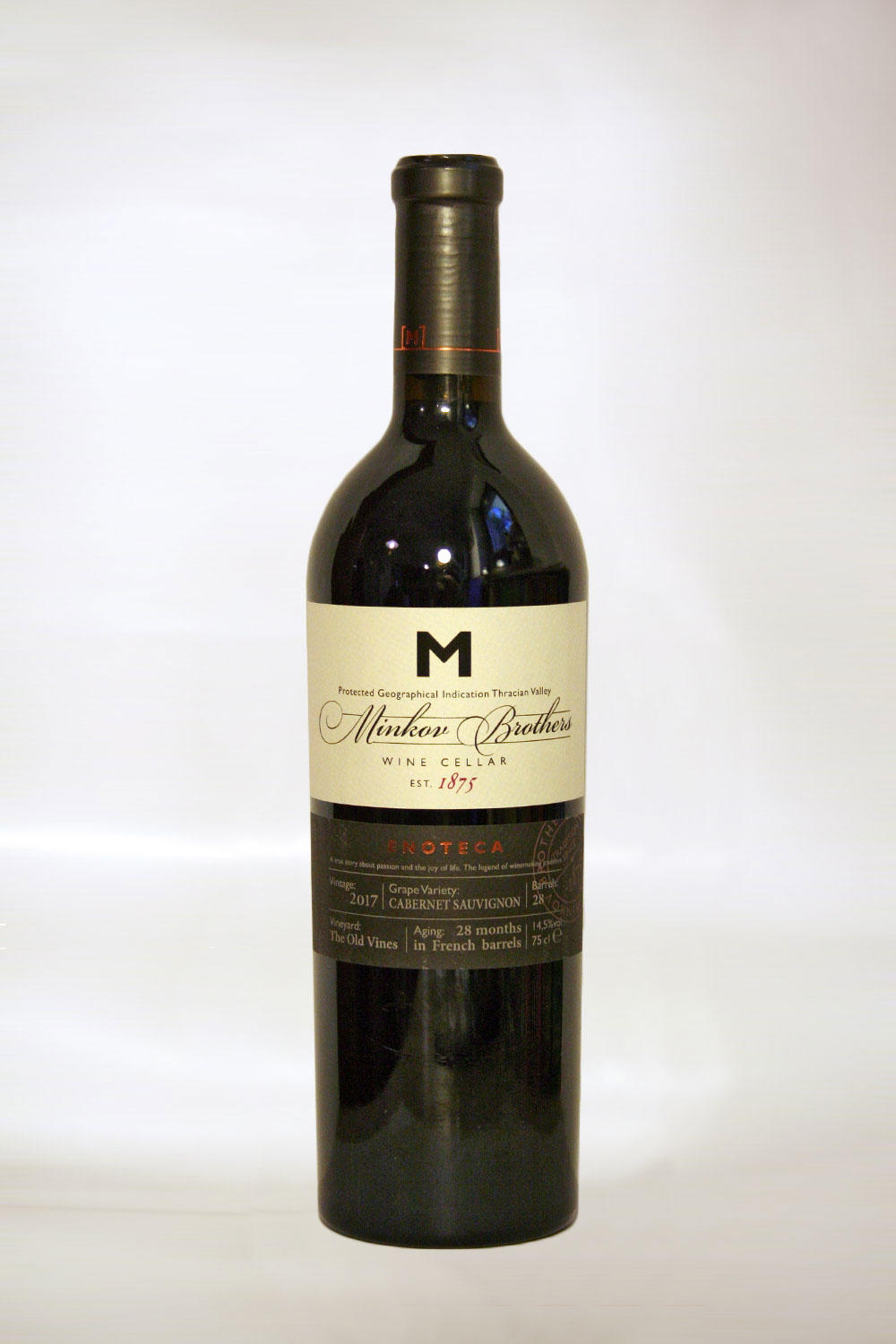 Minkov Brothers Enoteca Cabernet Sauvignon 2017 Minkov Brothers Enoteca Cabernet Sauvignon 2017