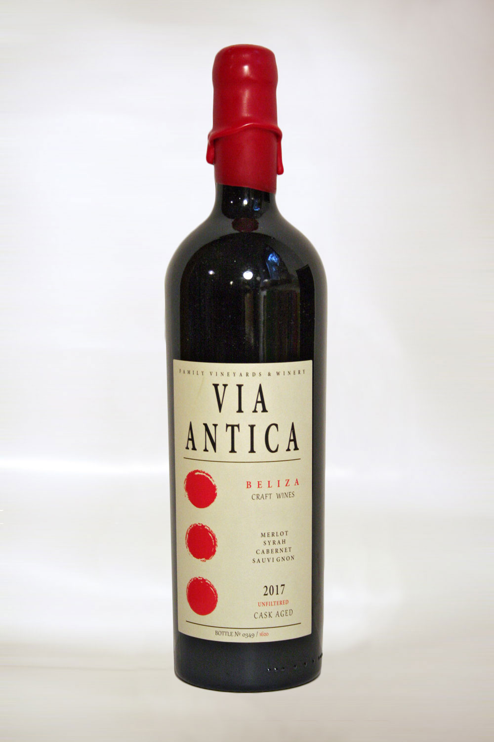 Via Antica Beliza Merlot, Syrah, Cabernet Sauvignon 2017 Via Antica Beliza Merlot, Syrah, Cabernet Sauvignon 2017